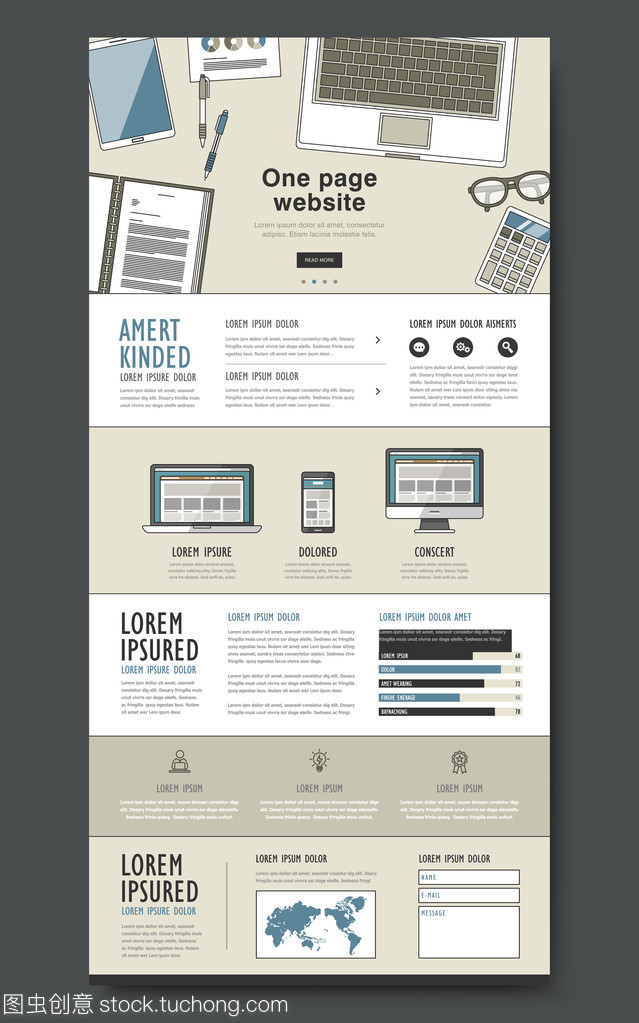 現(xiàn)代單頁(yè)網(wǎng)站設(shè)計(jì)模板 為攝影攝像服務(wù)賦能